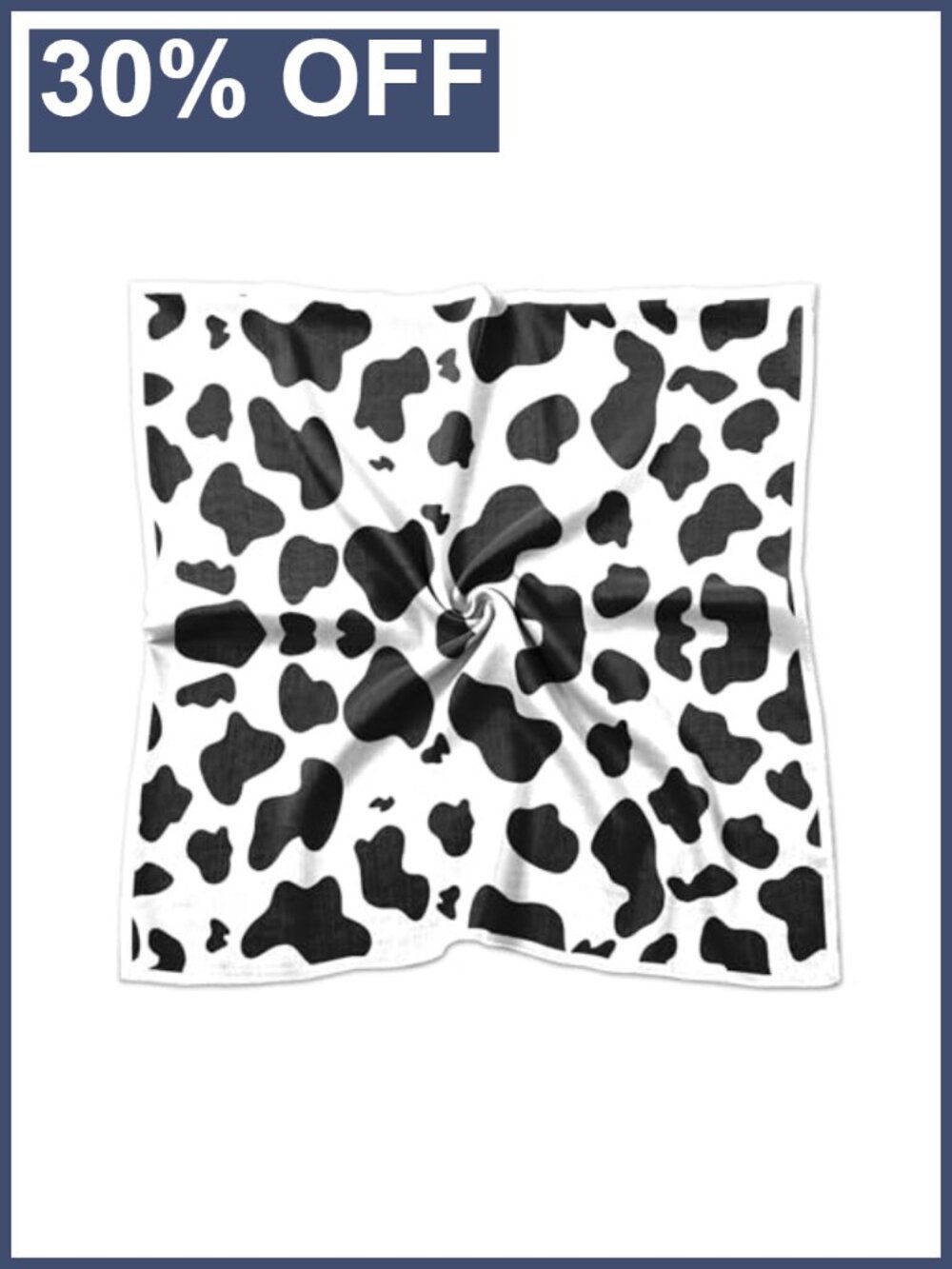 Large Square Satin Scarf 27.5" Polyester Silk Feeling Hair Wrap Bandana